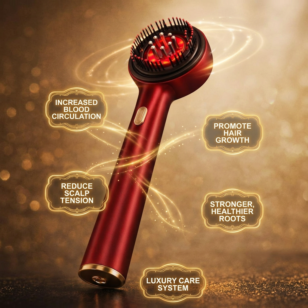 Red Light Massage Comb