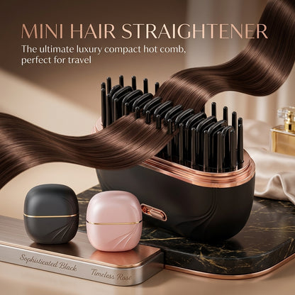 Wireless Hair Straightening Comb