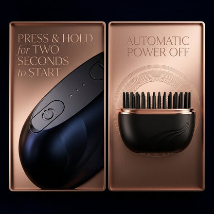 Wireless Hair Straightening Comb